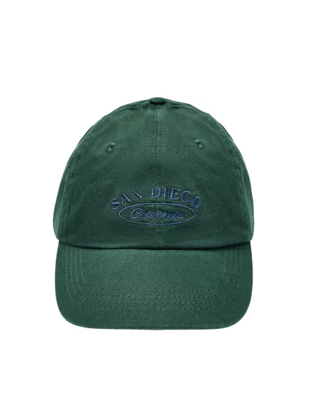 Pull&Bear Șapcă bleumarin verde