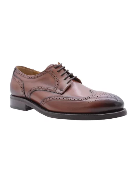 Półbuty Cordwainer brązowe