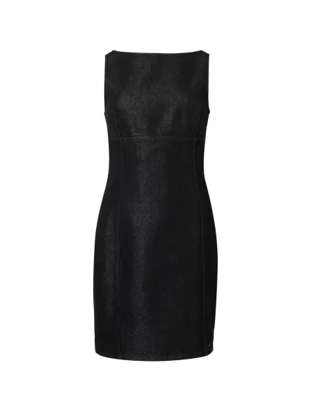 ARMANI EXCHANGE Rochie mulate denim negru