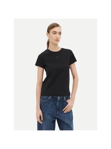 PINKO Póló Bussolotto Regular Fit fekete