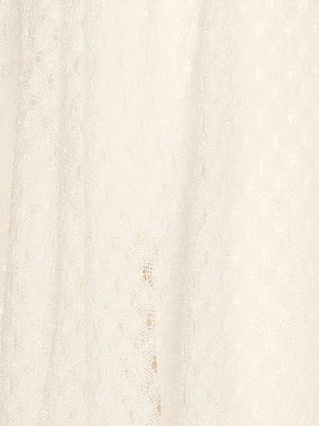 Pantaloni Missoni tricotate alb