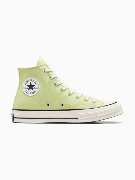 Високи кецове Converse Chuck 70 зелено черно