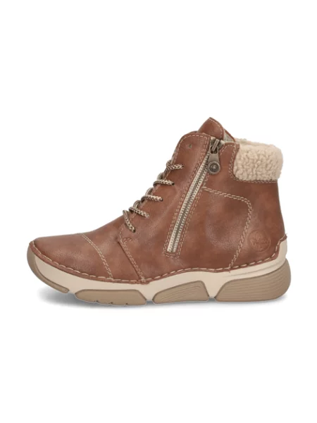 Boty Rieker Stiefelette béžové