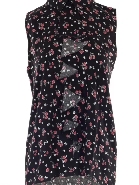 Блуза LadyLike текстиль чорний