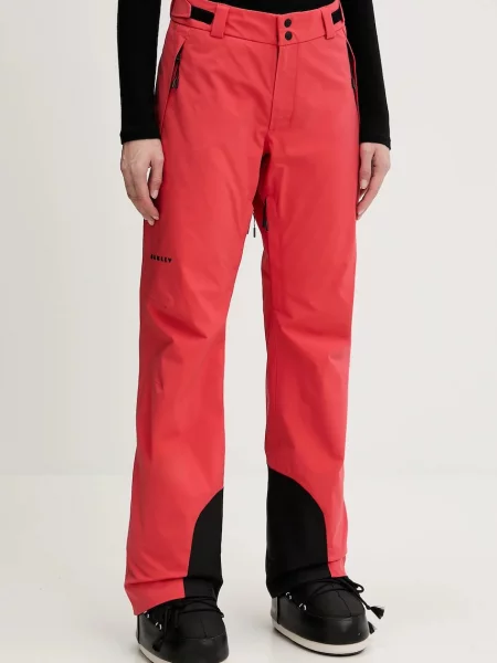 Oakley spodnie narciarskie CANOPY czerwone