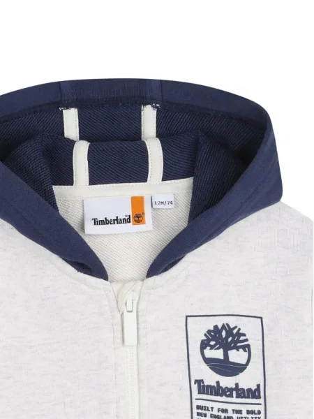 Bluza z kapturem dziecięca Timberland szara