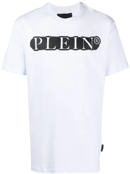 Μπλούζα Philipp Plein με σχέδιο λευκό
