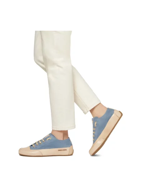 Sneakersy Candice Cooper zamszowe niebieskie