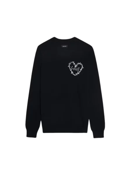 Sweter Zadig & Voltaire czarny