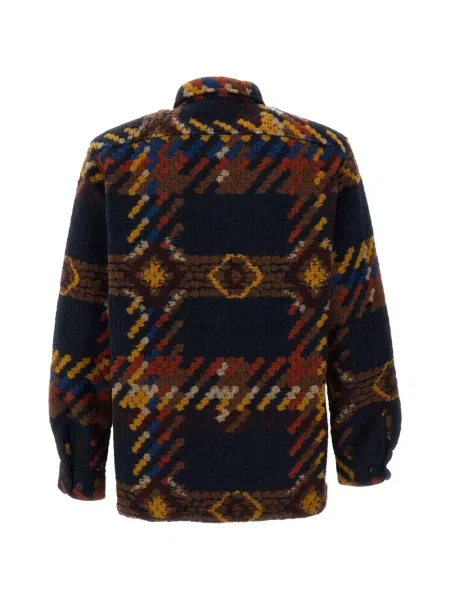Fleecová bunda Portuguese Flannel modrá