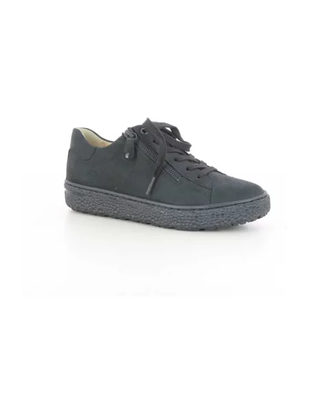 Sneakersy Hartjes skórzane czarne