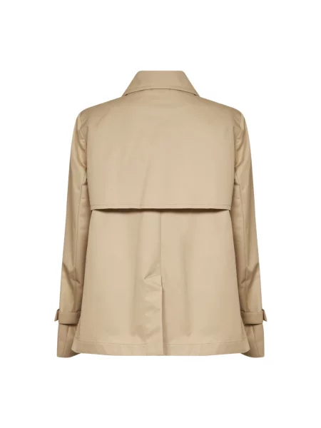 Weekend Max Mara Kurtka Trenczowa Biglia braun beżowa