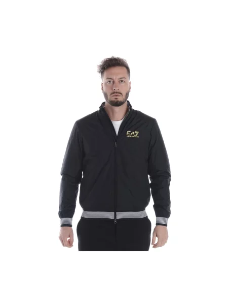 Kurtka Emporio Armani Ea7 na siłownię czarna