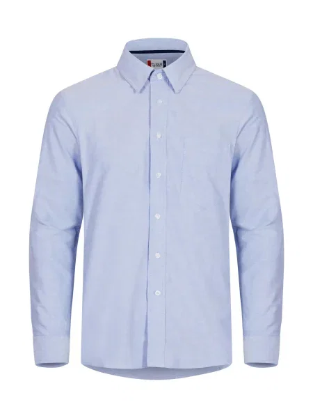 Clique Koszula Oxford z długim rękawem royal blue niebieska