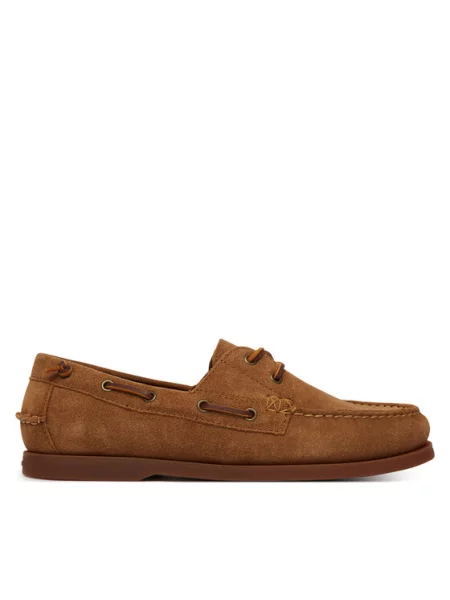 Polo Ralph Lauren Мокасини Merton Boat Cs Bts кафяв