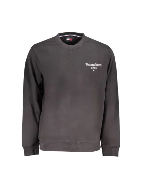 Bluza Tommy Jeans z nadrukiem czarna