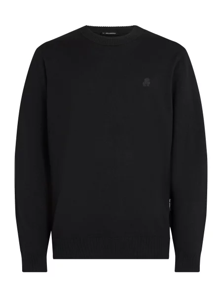 Karl Lagerfeld Pulover Kameo' negru