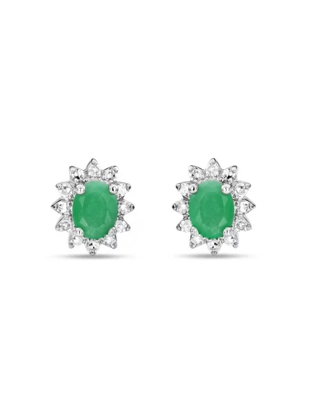 DIAMANT LETERNEL Náušnice strieborná
