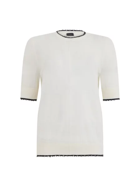 Sweter Pinko wełniany biały