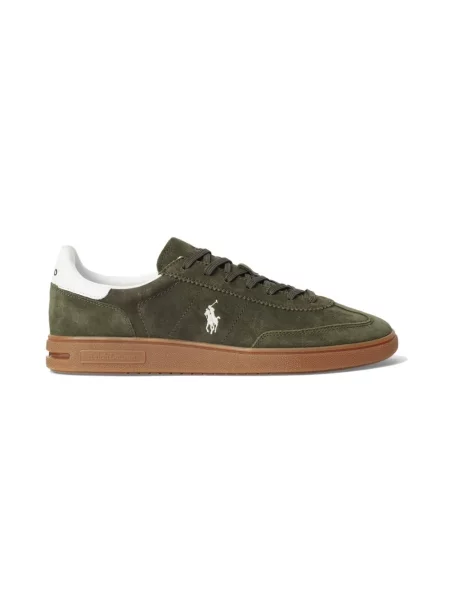 Polo Ralph Lauren sneakersy skórzane Bedford Pp zielony