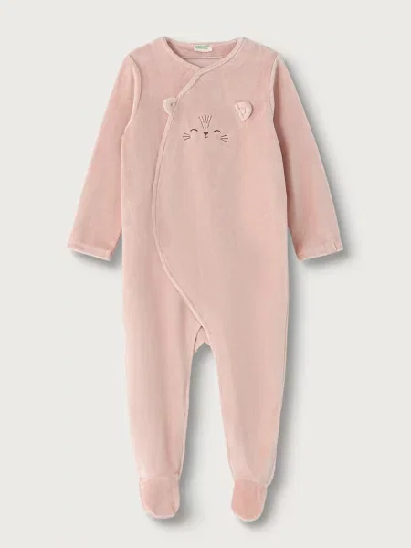 United Colors of Benetton kombinezon za bebe od velura