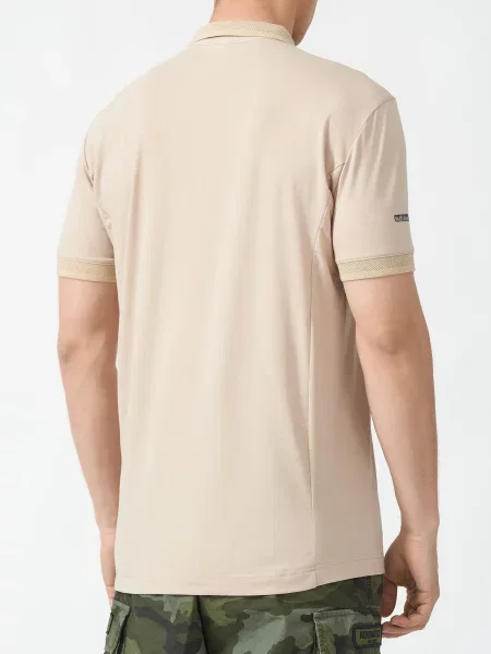Поло Ea7 Emporio Armani бежеве