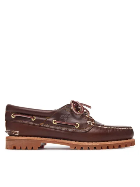 Timberland Mokasinke Authentic Boat 3 Eye Classic smeđa