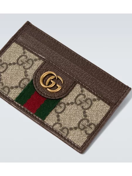 Portofel Gucci din piele maro