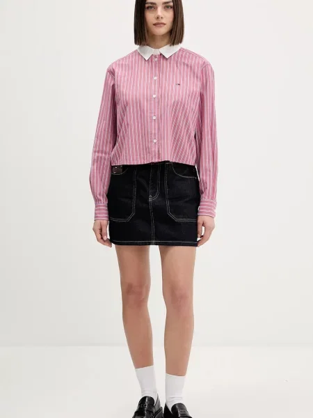 Tommy Jeans camasa din roz