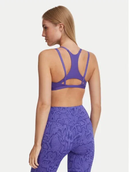 Adidas Sportski grudnjak Optime Workout Strappy Light Support Bra ljubičasta