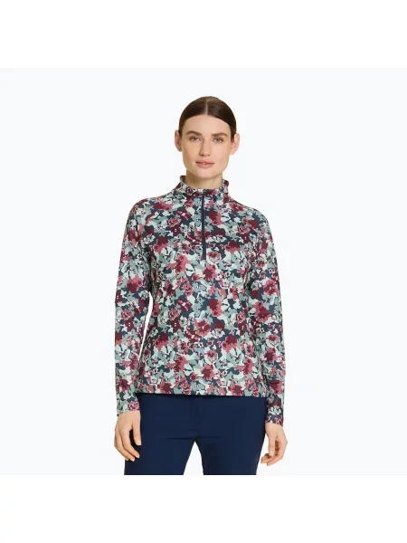 Květinové tričko s dlouhým rukávem Ziener s potiskem