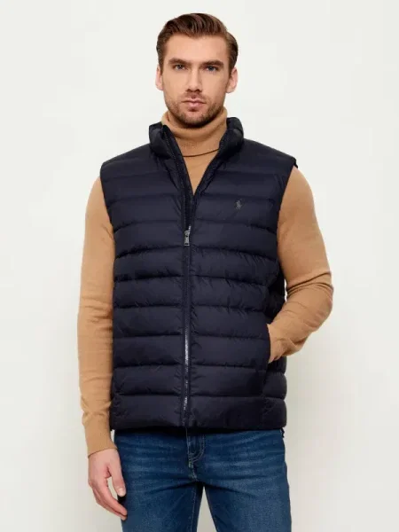 Polo Ralph Lauren Vestă elegantă Bleumarin