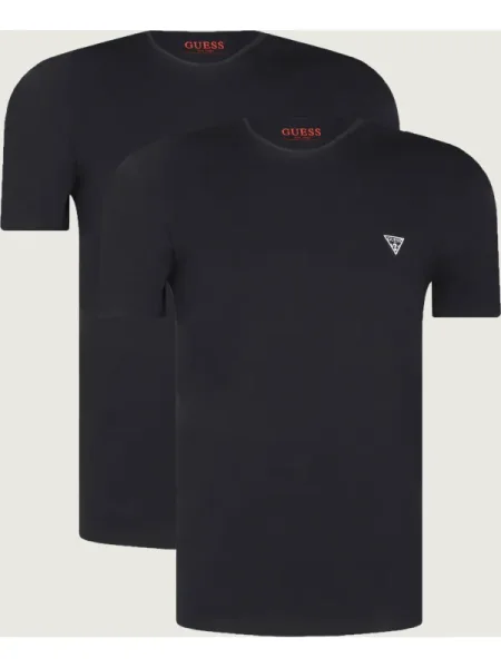 Guess Underwear Tricou CALEB HERO negru