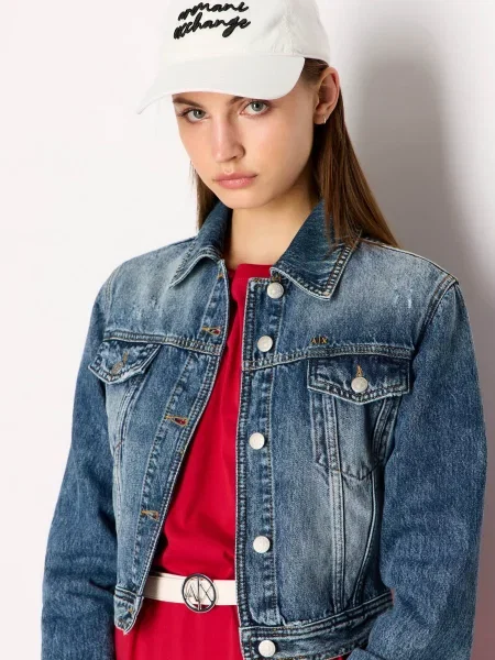 Armani Exchange Кепка Молочний