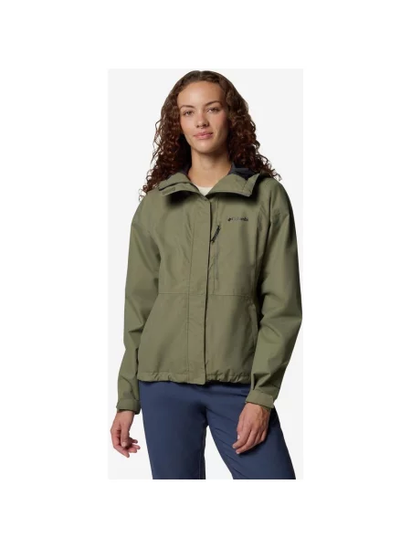Kurtka z kapturem Columbia Hikebound II las XS zielona