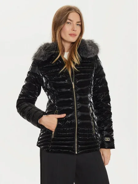 Marciano Guess Geacă din puf negru