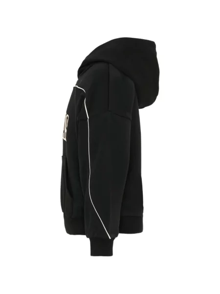 Bluza z kapturem dziecięca Adidas czarna