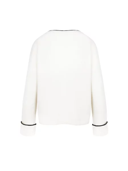 Sweter Hést wełniany biały
