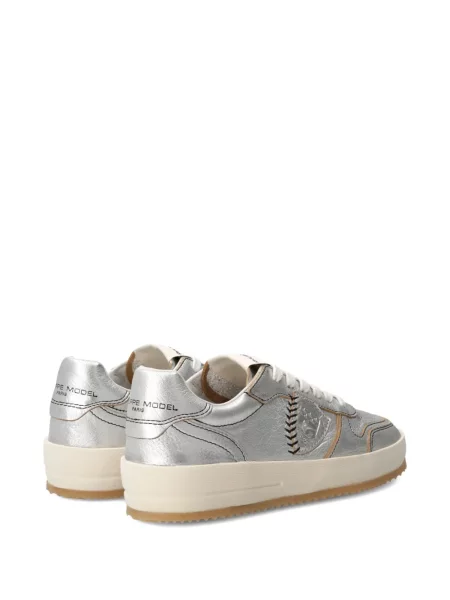 Sneakerși Philippe Model Paris din piele gri