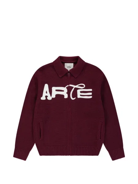 Cardigan Arte Antwerp cu autograf roșu