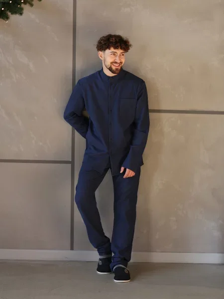 Піжама HANDY WEAR Tokyo Soft синій