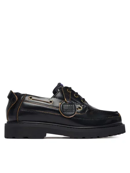 Polobotky Tommy Jeans černé
