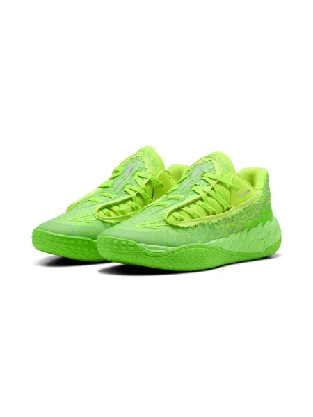 PUMA Buty do koszykówki unisex Lo Flourish Buty zielony