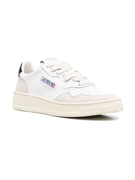 Sneakersy Autry skórzane białe