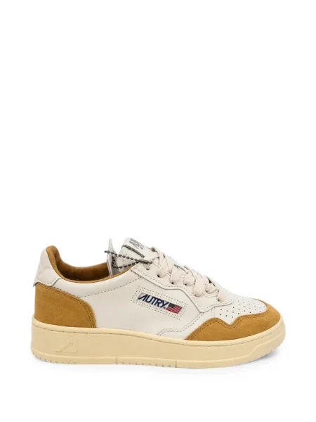 Sneakerși Autry din piele alb