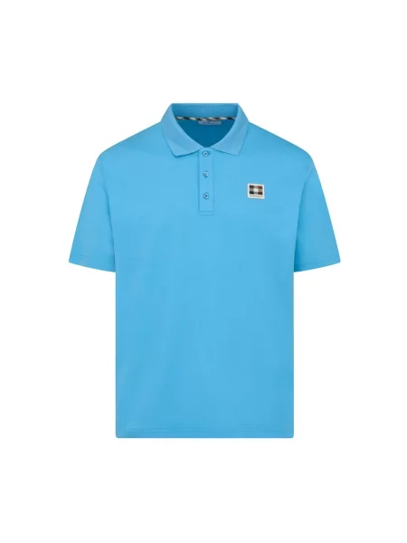 Koszulka polo Aquascutum niebieska