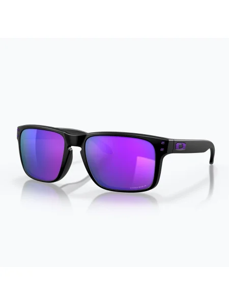 Слънчеви очила Oakley Holbrook matte black/prizm violet черно