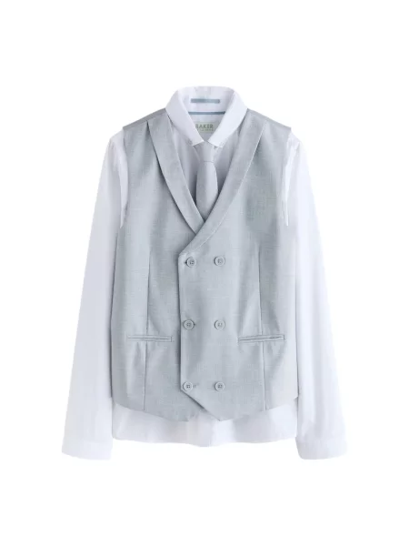 Palton copii Baker By Ted Baker alb