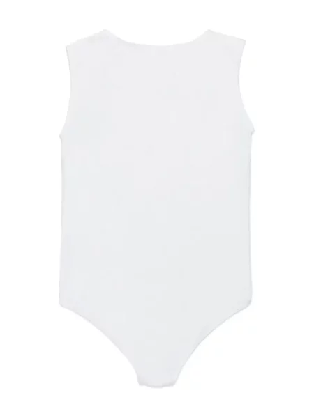 Top dziecięcy Mm6 Maison Margiela biały
