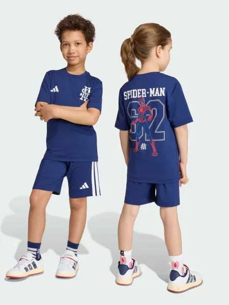 Дитячий Повсякденний костюм adidas перероблений синій